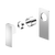 Nero Celia Shower Mixer Rectangular Backplate (Trim Kit Only) Chrome