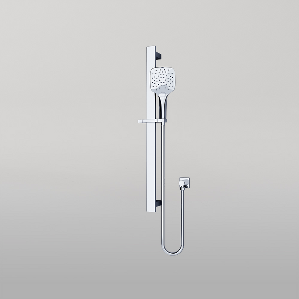 Nero Rain Square 3 Function Shower Rail Chrome