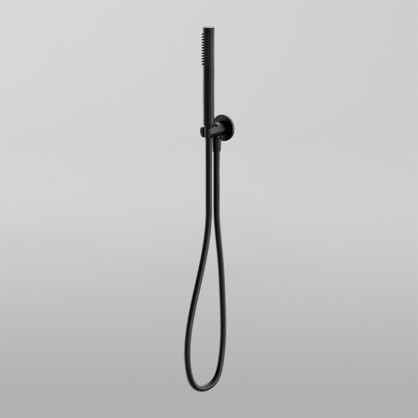 Nero Slim Shower On Bracket Matte Black