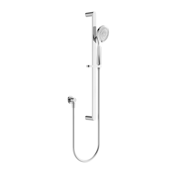 Nero Ecco Shower Rail With Air Shower Chrome