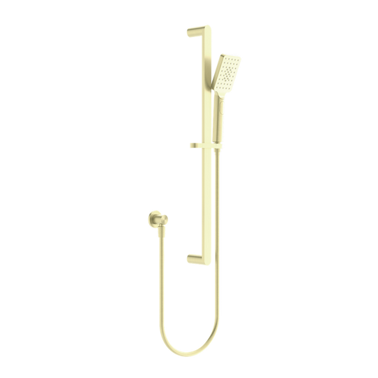 Nero Bianca Shower Rail Brushed Gold