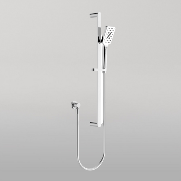 Nero Bianca Shower Rail Chrome