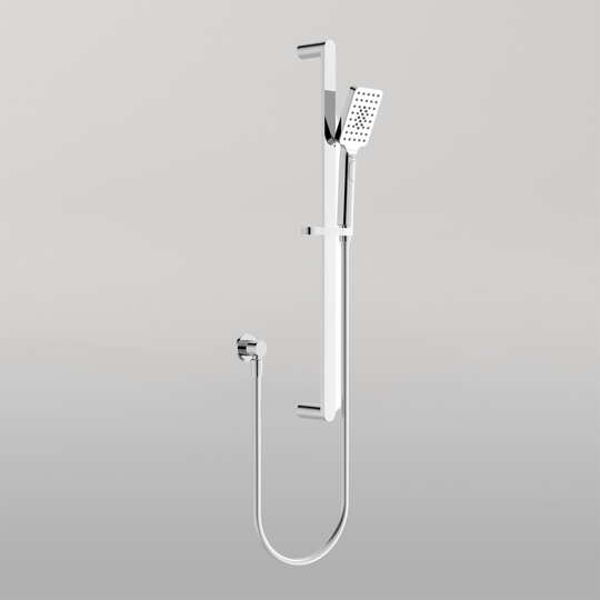 Nero Bianca Shower Rail Chrome