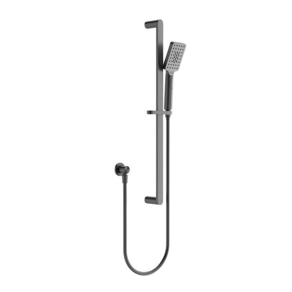 Nero Bianca Shower Rail Gunmetal