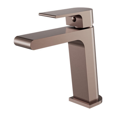 Nero Bianca Basin Mixer Brushed Bronze