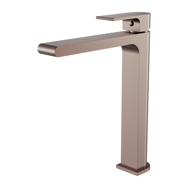 Nero Bianca Tall Basin Mixer Brushed Bronze