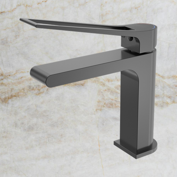 Nero Bianca Care Basin Mixer Gunmetal