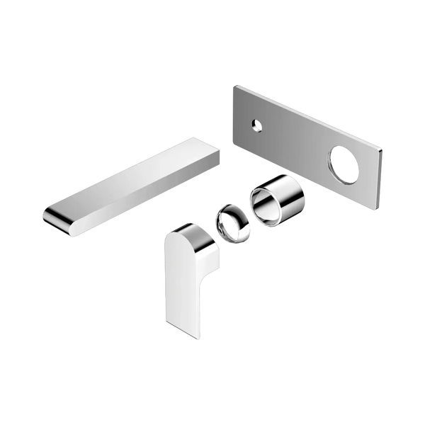 Nero Bianca Wall Basin/Bath Mixer 187mm (Trim Kit Only) Chrome