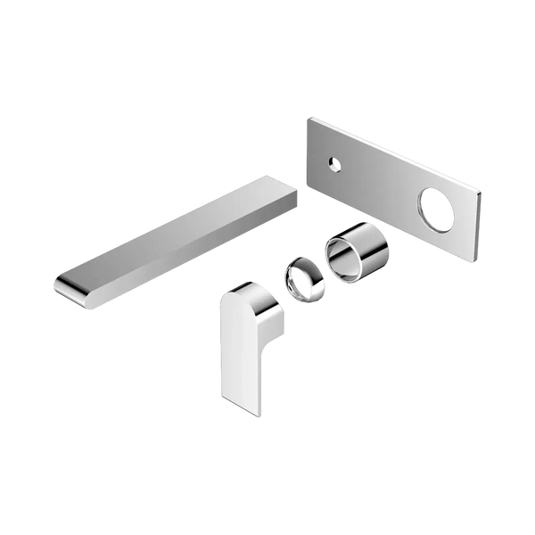 Nero Bianca Wall Basin/Bath Mixer 230mm (Trim Kit Only) Chrome