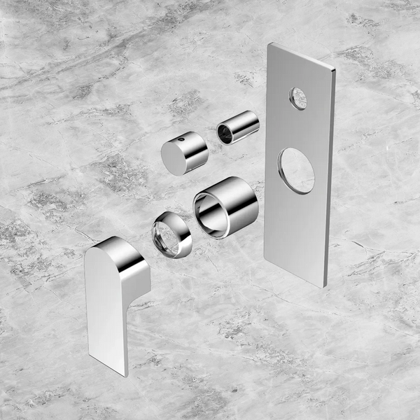 Nero Bianca Shower Mixer with Diverter (Trim Kit Only) Chrome