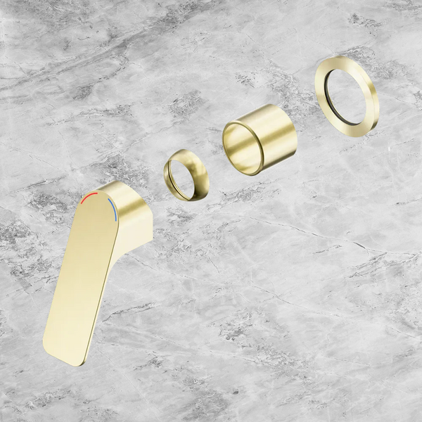 Nero Bianca Care Shower Mixer 60mm Plate (Trim Kit Only) Brushed Gold