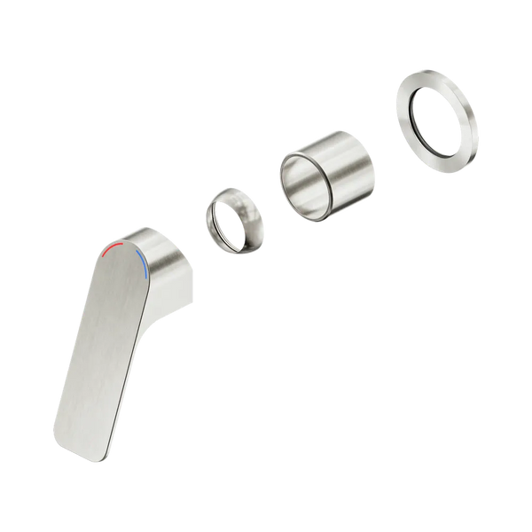Nero Bianca Care Shower Mixer 60mm Plate (Trim Kit Only) Brushed Nickel