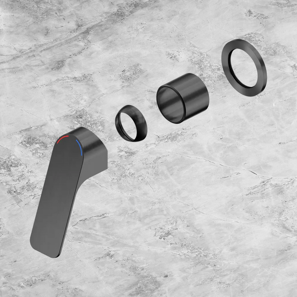 Nero Bianca Care Shower Mixer 60mm Plate (Trim Kit Only) Gunmetal