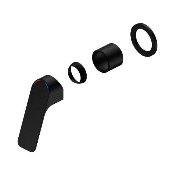Nero Bianca Care Shower Mixer 60mm Plate (Trim Kit Only) Matte Black