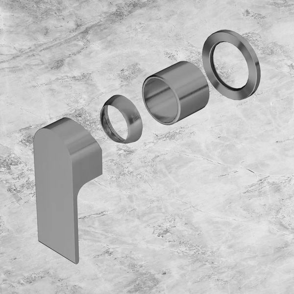Nero Bianca Shower Mixer 60mm Plate (Trim Kit Only) Gunmetal