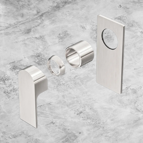 Nero Bianca Shower Mixer (Trim Kit Only) Brushed Nickel