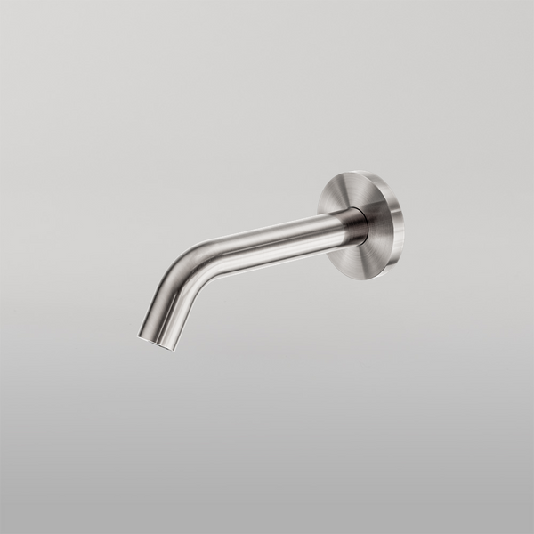 Nero Mecca Wall Mount Sensor Tap 80mm Plate Brushed Nickel
