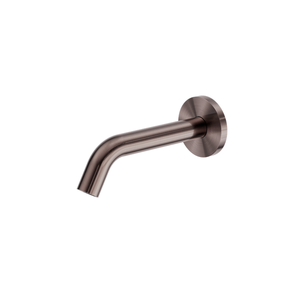 Nero Mecca Wall Mount Sensor Tap 80mm Plate Brushed Bronze
