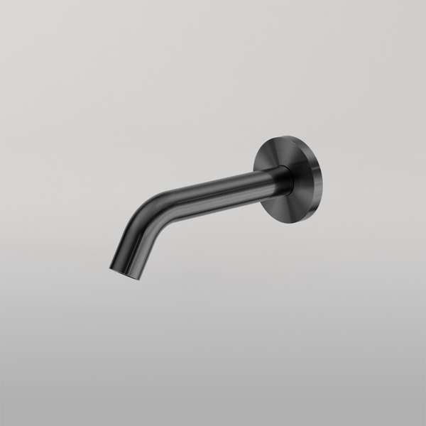 Nero Mecca Wall Mount Sensor Tap 80mm Plate Gunmetal