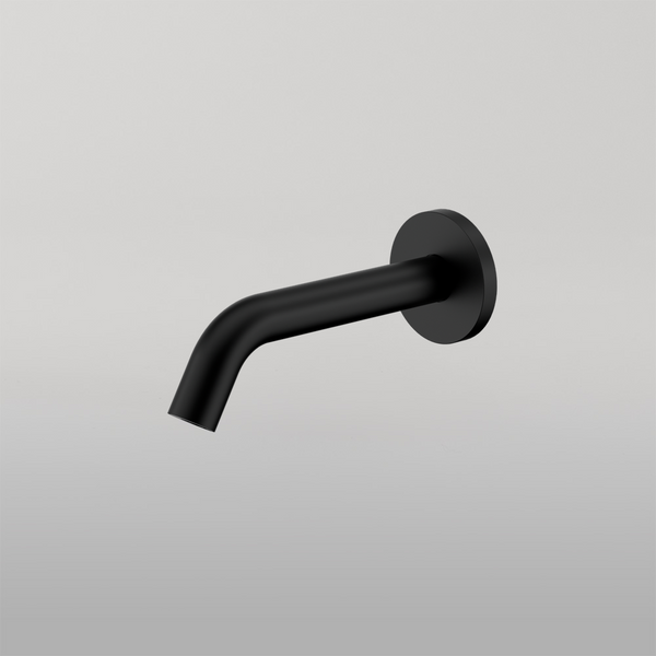 Nero Mecca Wall Mount Sensor Tap 80mm Plate Matte Black