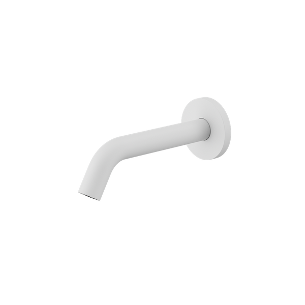 Nero Mecca Wall Mount Sensor Tap 80mm Plate Matte White