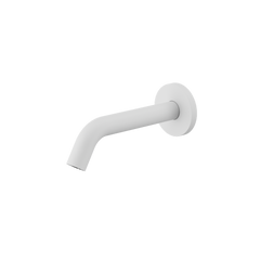 Nero Mecca Wall Mount Sensor Tap 80mm Plate Matte White
