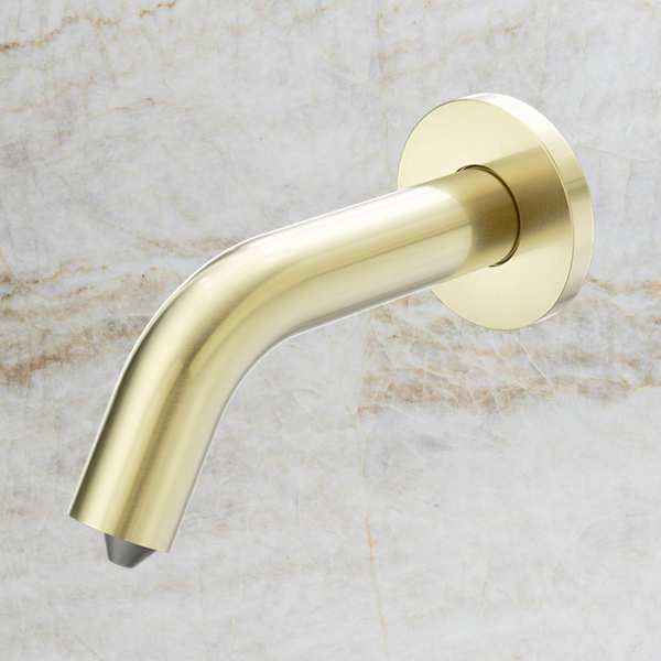 Nero Mecca Wall Mounted Sensor Soap Dispenser Brushed Gold