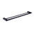 Nero Celia Double Towel Rail 800mm Matte Black