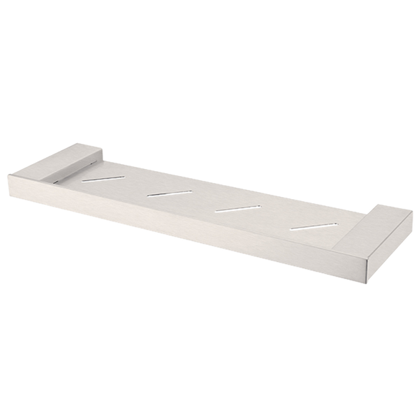 Nero Celia Metal Shelf Brushed Nickel