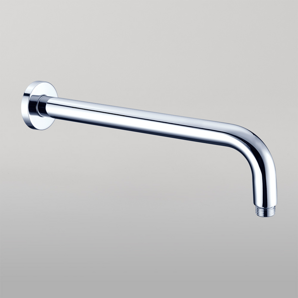 Nero Round Shower Arm 500mm Length Chrome