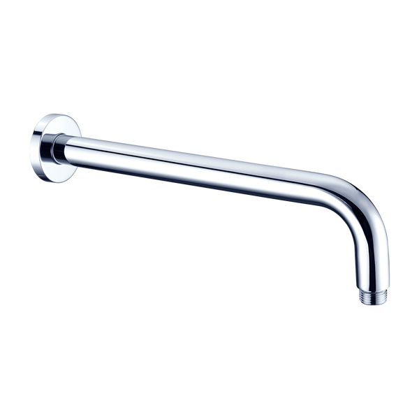 Nero Round Shower Arm 500mm Length Chrome