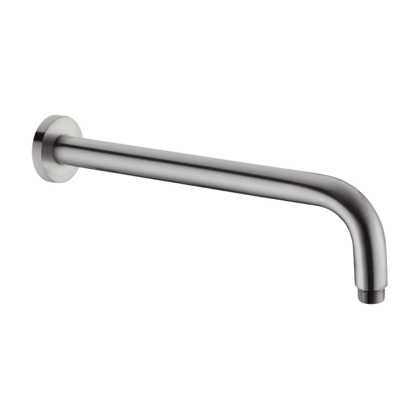 Nero Round Shower Arm 500mm Length Gun Metal
