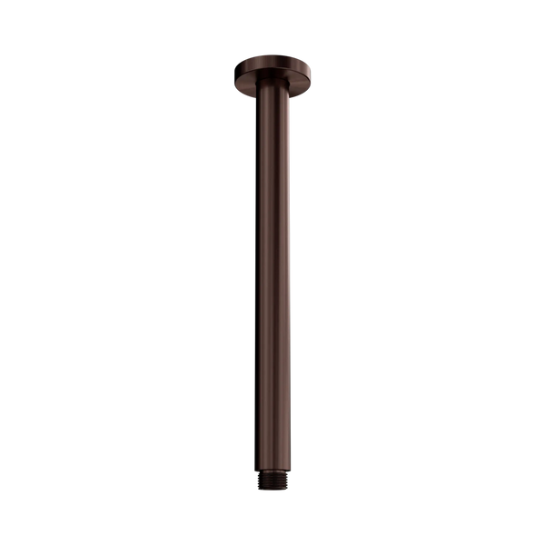 Nero Round Ceiling Arm 300mm Length Rome Bronze