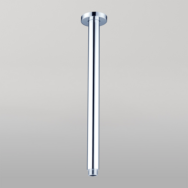 Nero Round Ceiling Arm 450mm Length Chrome