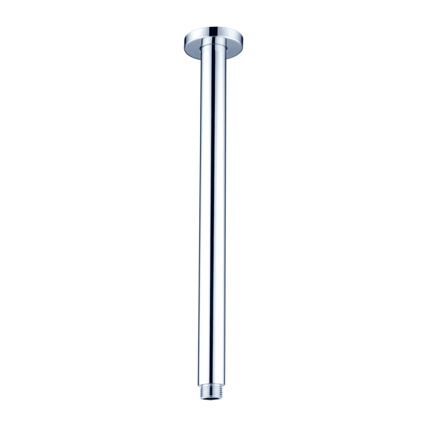 Nero Round Ceiling Arm 600mm Length Chrome
