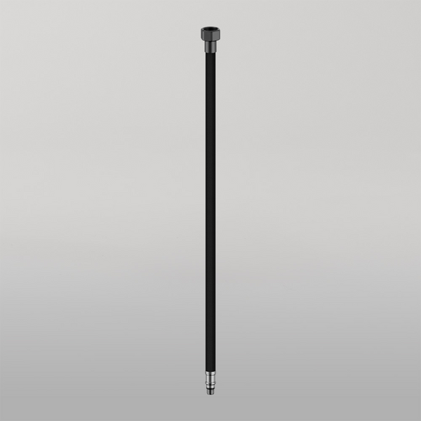 Nero Premium Flexible Mixer Tap Hose Pair Gunmetal