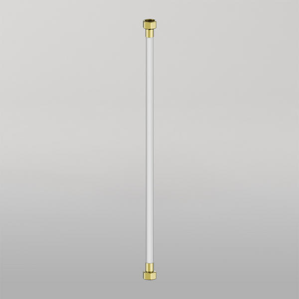 Nero 500mm Premium G1/2 Female Flexible Water Connector Hose Brushed Gold