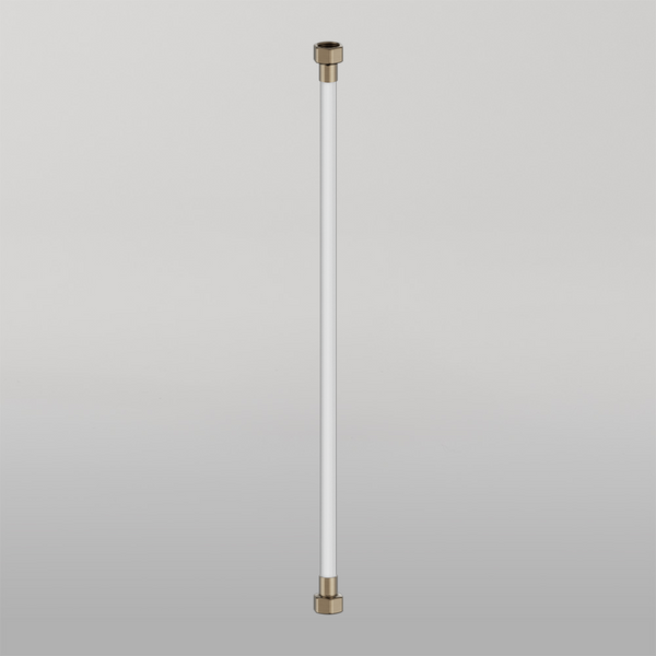 Nero 500mm Premium G1/2 Female Flexible Water Connector Hose Brushed Bronze