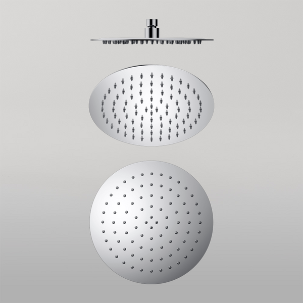 Nero 250mm Round Stainless Steel Shower Head 250mm 4 Star Rating Chrome