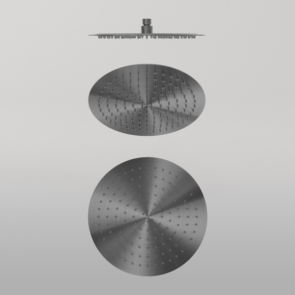 Nero Zen 300mm Round Shower Head Graphite