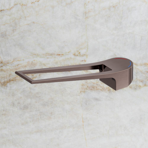 Nero Bianca Care Basin Mixer Handle Only Brushed Bronze