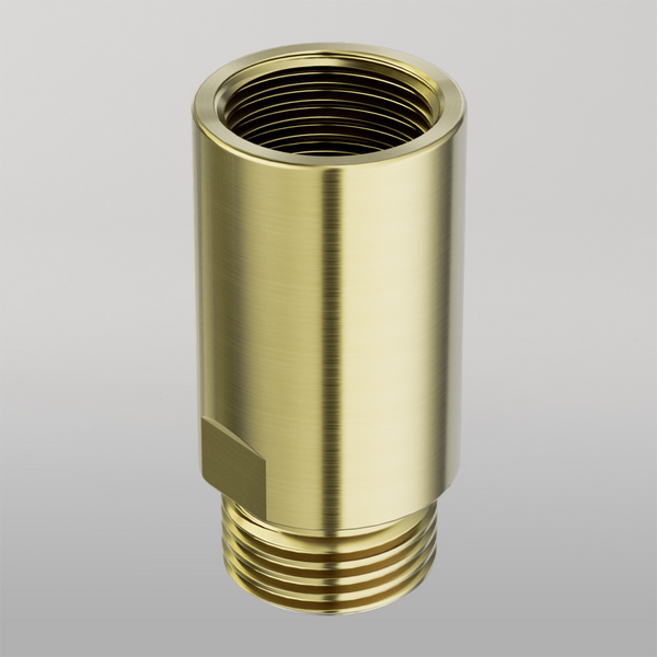 Nero Dual Check Valve Male X Female G1/2 Brushed Gold