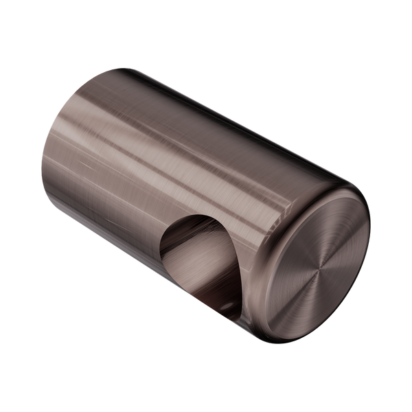 Nero Mecca Care Make Your Own 32mm Grab Rail End Bracket Brushed Bronze