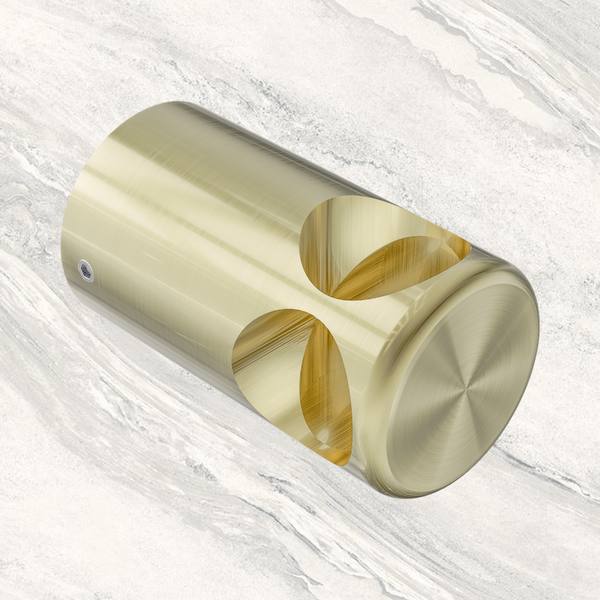 Nero Mecca Care Make Your Own 32mm Grab Rail 90 Degree Bracket Brushed Gold