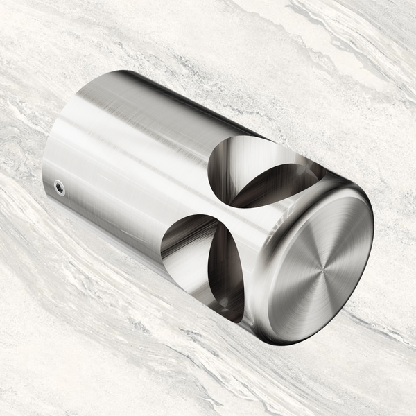 Nero Mecca Care Make Your Own 32mm Grab Rail 90 Degree Bracket Brushed Nickel