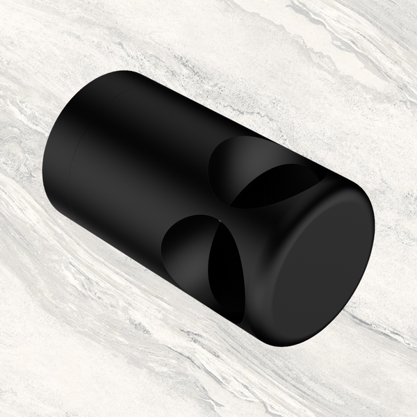 Nero Mecca Care Make Your Own 32mm Grab Rail 90 Degree Bracket Matte Black
