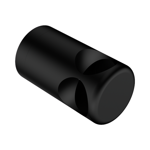 Nero Mecca Care Make Your Own 32mm Grab Rail 90 Degree Bracket Matte Black