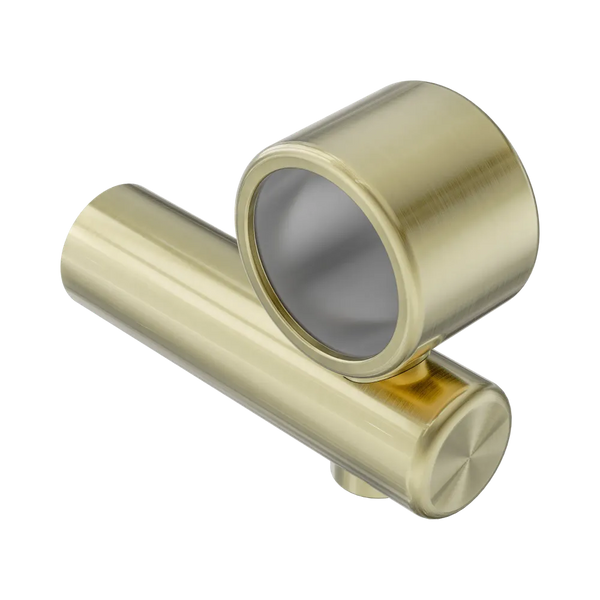 Nero Mecca Care Make Your Own 32mm Hand Rail Undermount Mid Bracket Brushed Gold