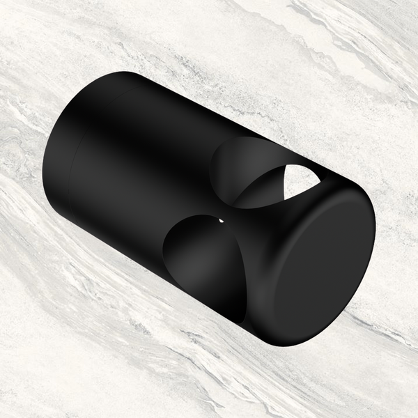 Nero Mecca Care Make Your Own 32mm Grab Rail T Bar Bracket Matte Black