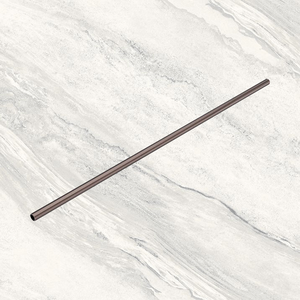 Nero Mecca Care Make Your Own 25mm Grab Rail 1200mm Brushed Bronze